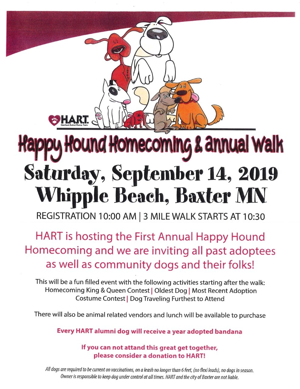 Brainerd Baxter Animal Shelter Heartland Animal Rescue Team MN