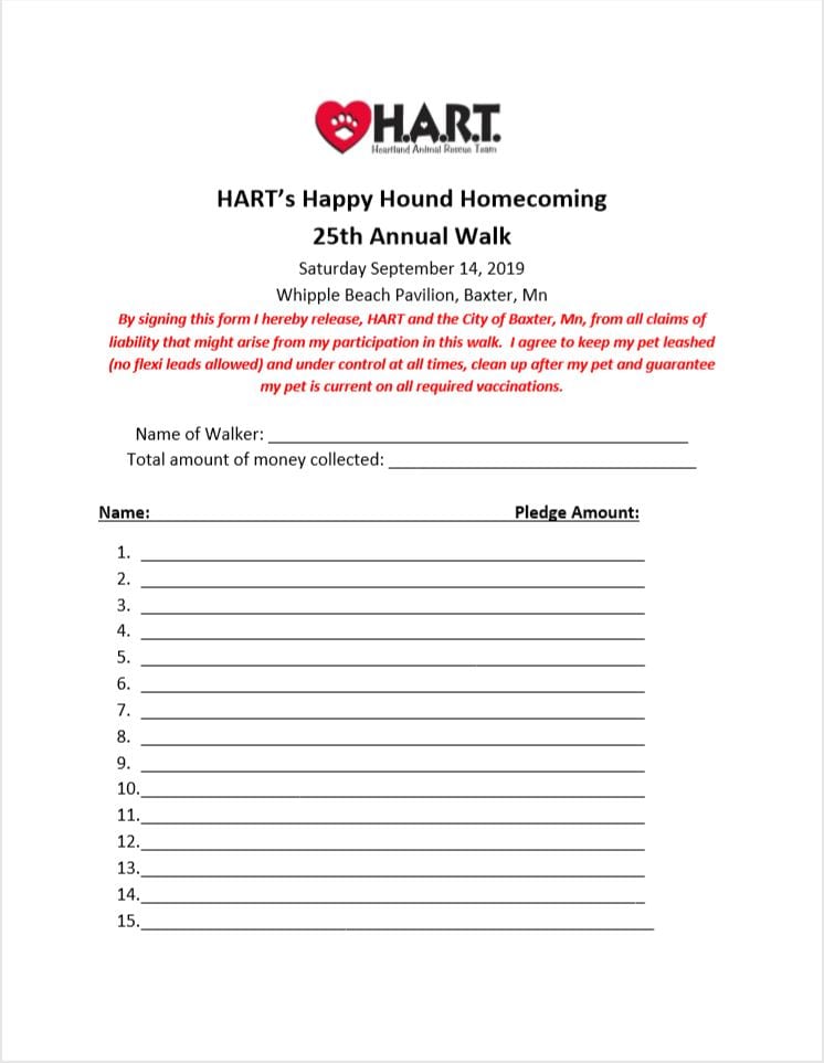 Brainerd Baxter Animal Shelter Heartland Animal Rescue Team MN